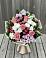 Букет цветов из: Альстромерии, Гвоздики, Розы и Хризантемы в Никульское