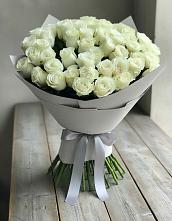 Букет 35 Белых роз в Никульское
