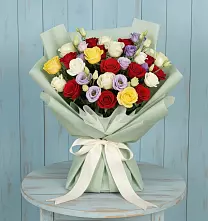 Букет цветов из:  Розы в Никульское