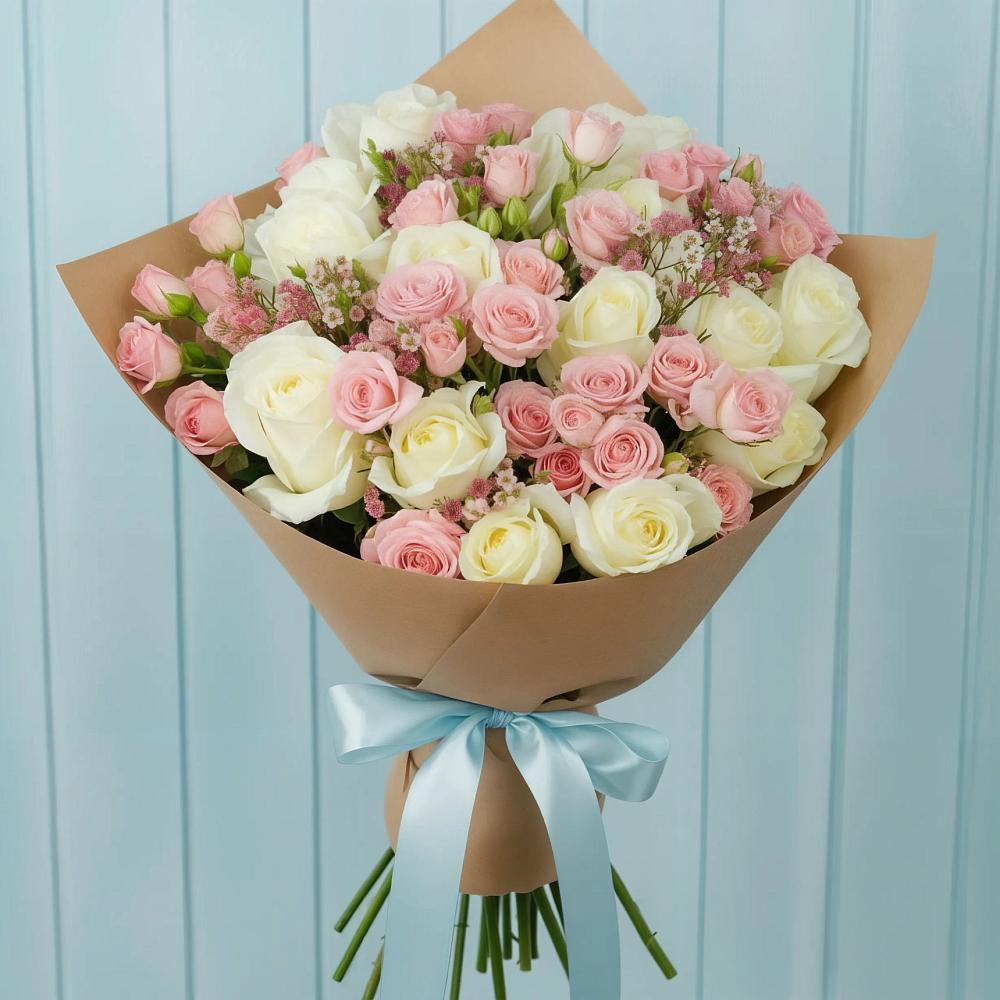 Букет цветов из: Розы в Никульское