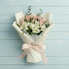 Букет цветов из:  Альстромерии в Никульское