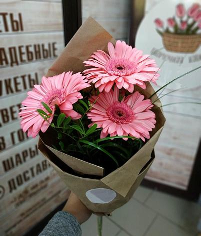 Букет цветов из: Герберы в Никульское
