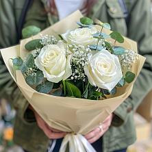 Букет Нежные грёзы в Никульское Букет цветов из: Розы в Никульское