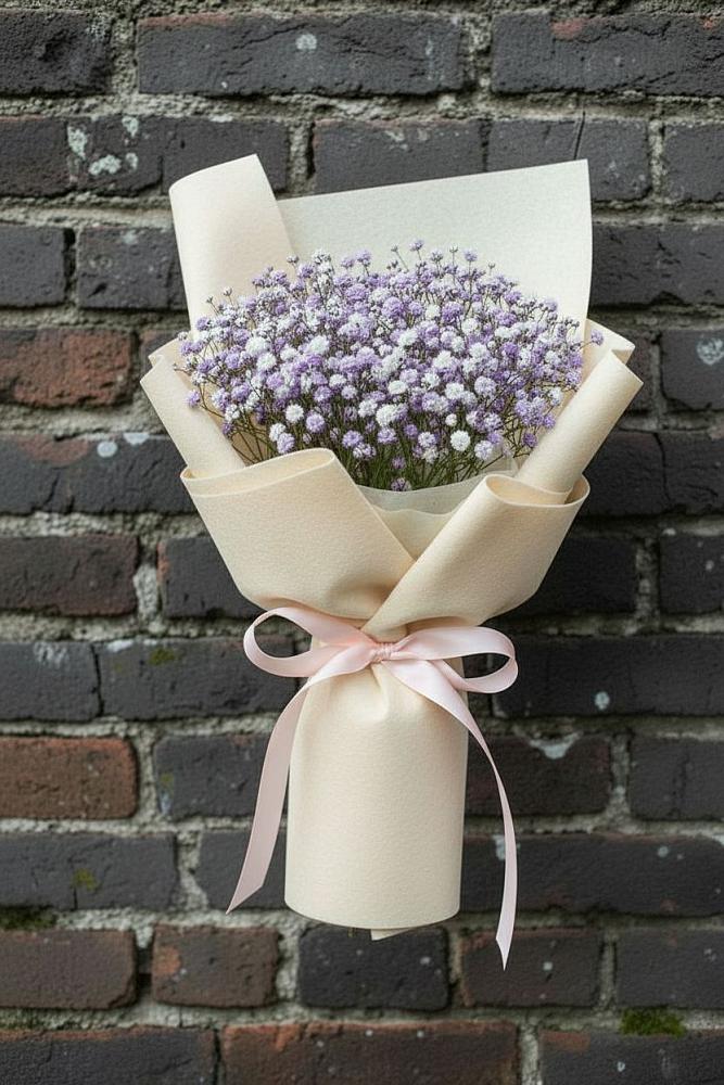 Букет цветов из: Гипсофила в Никульское