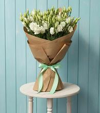 Букет цветов из:  Лизиантусы в Никульское