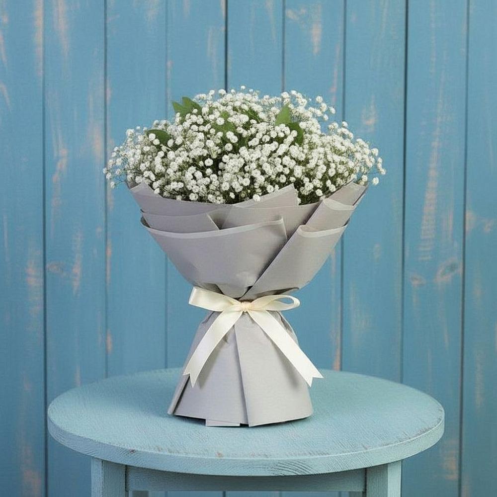 Букет цветов из: Гипсофила в Никульское