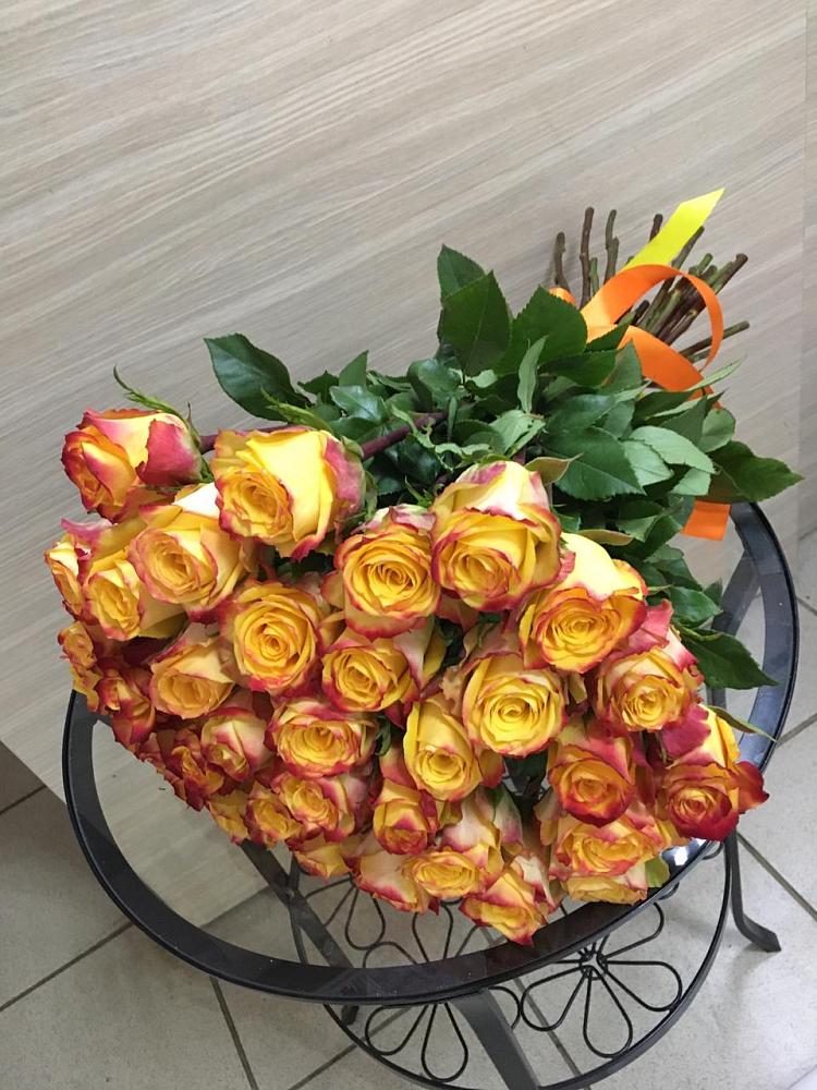 Букет Желтые розы в Никульское