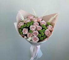 Букет цветов из:  Розы и Хризантемы в Никульское