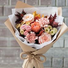 Букет цветов из:  Гвоздики, Хризантемы и Розы #REPLACE_PRED# Никульское