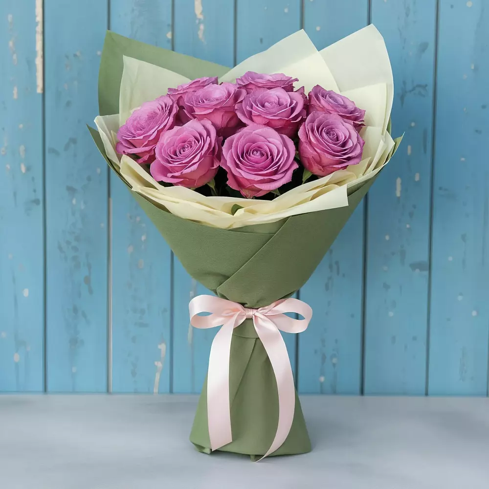 Букет Розы Фёрст Леди в Никульское