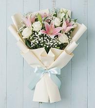 Букет цветов из:  Лилии в Никульское