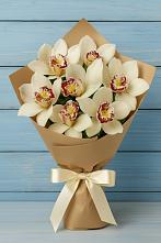 Букет цветов из:  Орхидеи и Розы в Никульское